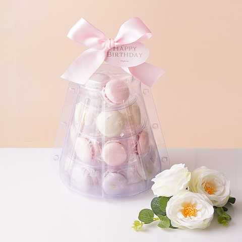 マカロンタワー ピンク