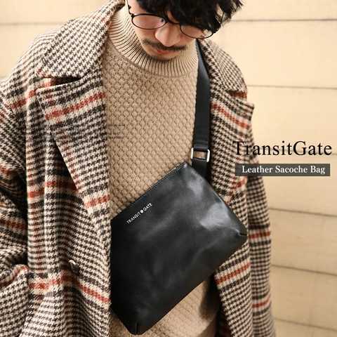 本革サコッシュバッグ