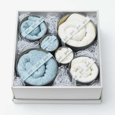 育てるタオル メニーfeel setB ベーシックペア