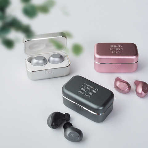 メッセージ入り ワイヤレスイヤホン