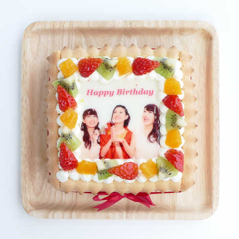 写真ケーキ フレッシュ生クリームショートケーキ