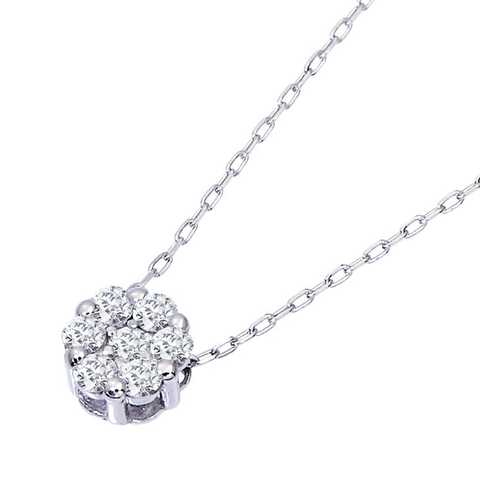 ララクリスティー フラワーフネックレス