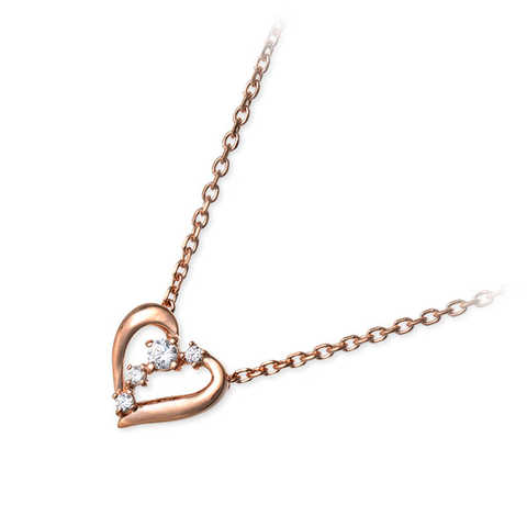 【VAヴァンドーム青山】ハートネックレス