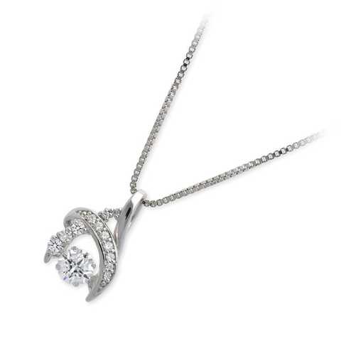 【Crossfor NewYork】ダンシングストーン ネックレス