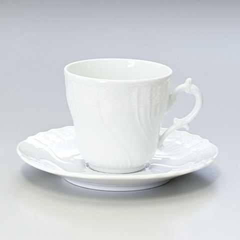 リチャードジノリ ベッキオホワイト コーヒーカップ＆ソーサー