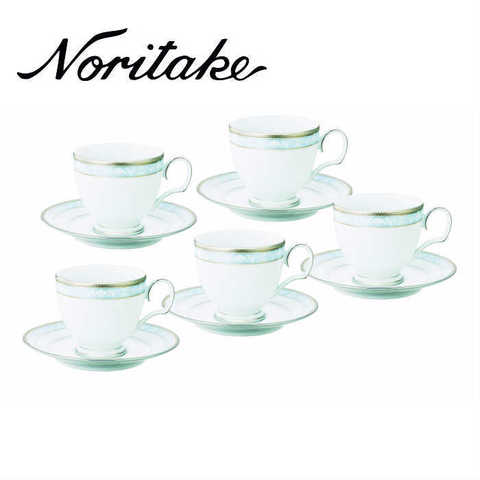 ノリタケ コーヒー碗皿5客セット