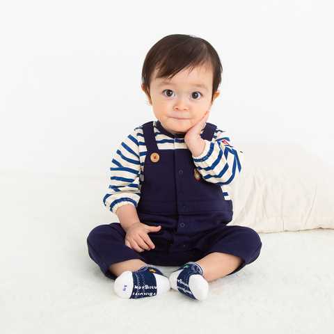 ミニ裏毛パイルカバーオール