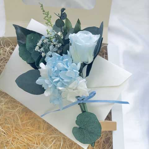 花束付きレターセット