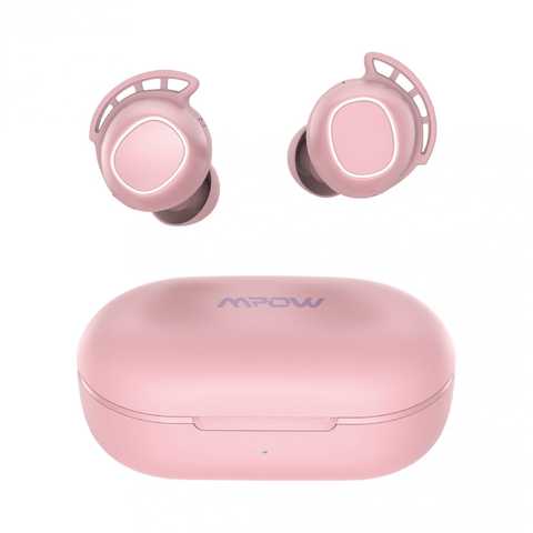 ワイヤレスイヤホン ピンク