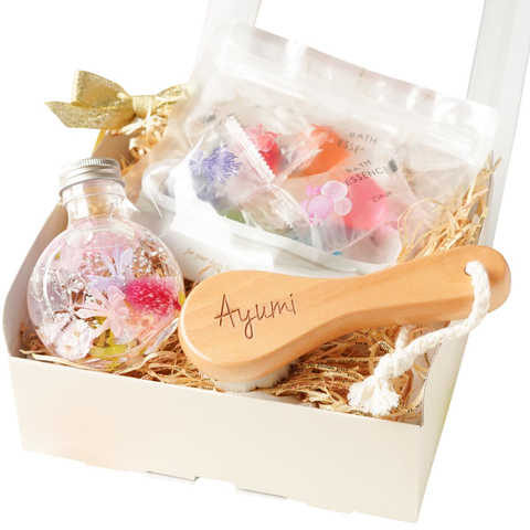 【名入れ】洗顔ブラシ ココロオドル癒しセット