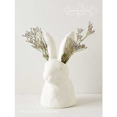 ANTHROPOLOGIE　Cholet Hollow Vase・うさぎ