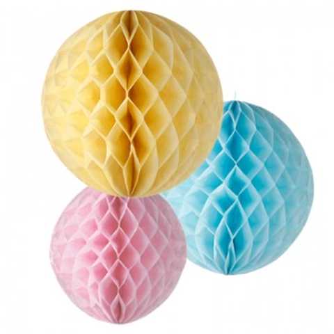 ハニカムボール/パステルミックス 3個入り