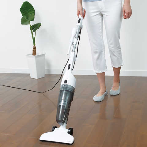 TWINBIRD サイクロンスティック型クリーナー スケルトンブラック