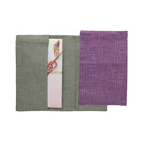 ミドリ　ふくさ　桜色