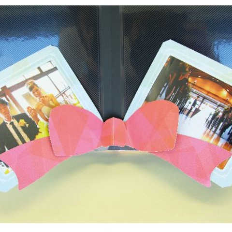 ALBUM POP UP by kim ダブルリボン アルバムデコ盛り