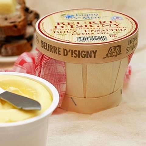 イズニーAOP発酵バター(カゴ入り)無塩 単品