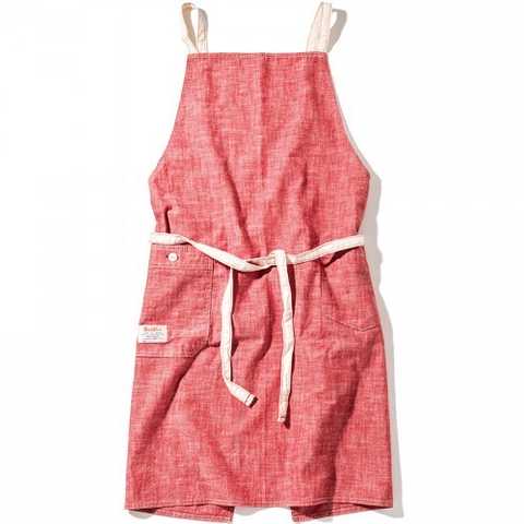 Normal apron / Chambray RED