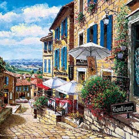 1000ピース ジグソーパズル サンテミリオンの風 (50x75cm)