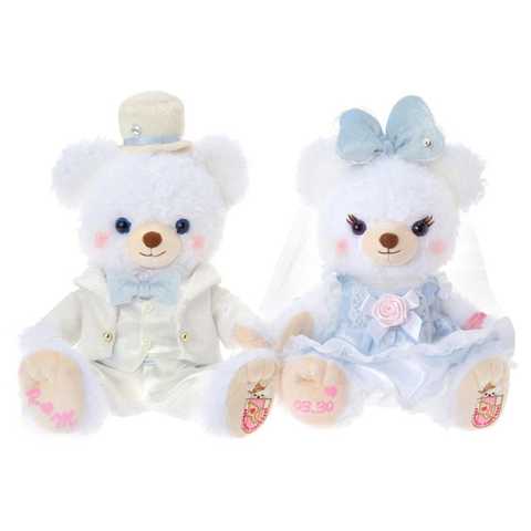 【名入れ】ウェディング・ウェルカムベア　ホイップ＆パフィー