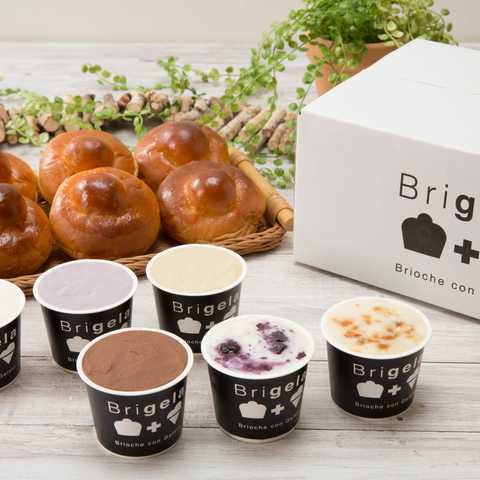 ジェラートギフトセット （ブリオッシュ6個付き）