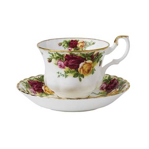 オールド カントリー ローズ ティーカップ&ソーサー