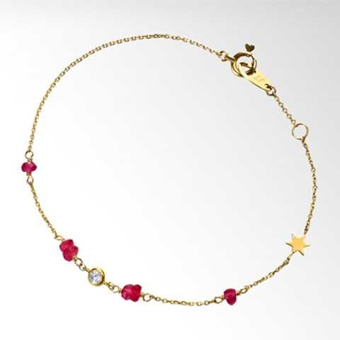 STAR JEWELRY Girl RUBY BRACELET