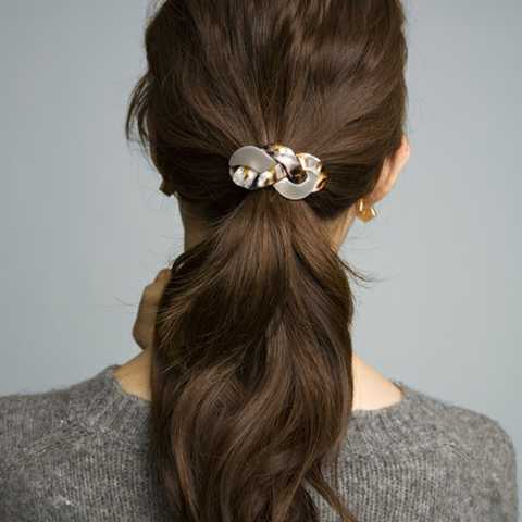 クロスプレートヘアゴム【PLAIN CLOTHING】