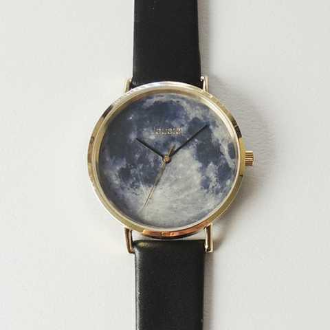 タイムピース ビッグフェイス ムーン