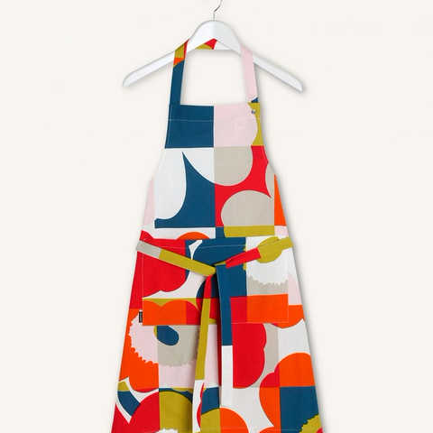 Ruutu Unikko エプロン