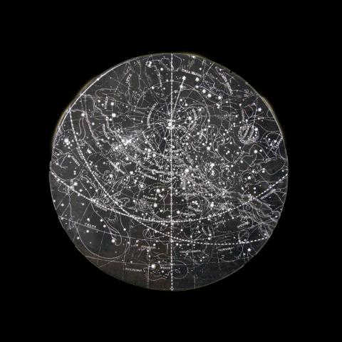  7月から11月の夜空のプレート 