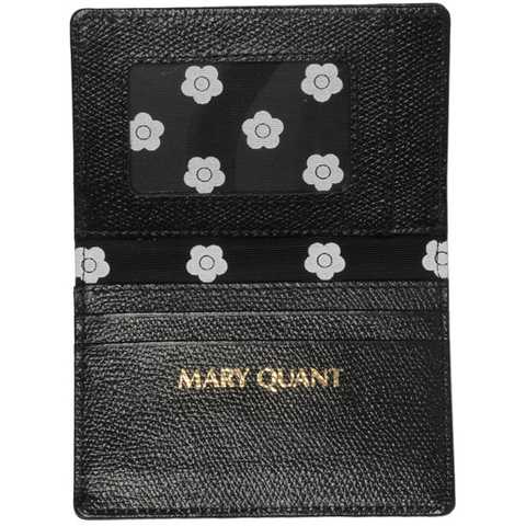 サークルデイジープレート  パスケース（ブラック）