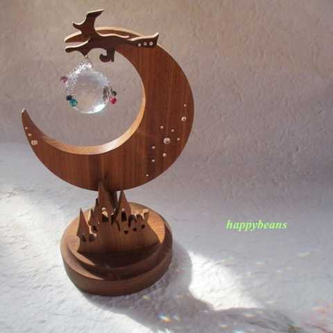 置き型サンキャッチャー（ムーン／アサメラ）