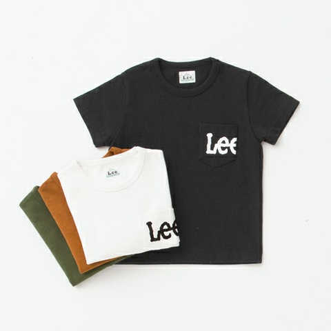 Lee×DOORS-natural-　Print Pocket T-SHIRTS(KIDS)