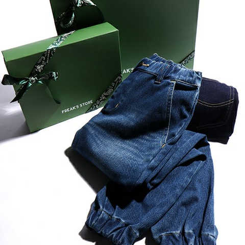 Lee×FREAK'S STORE　別注デニムジョガーパンツ