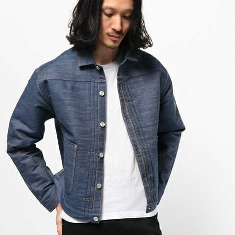 LEVIS VINTAGE CLOTHING-1890 トリプルプリーツ　ブラウス