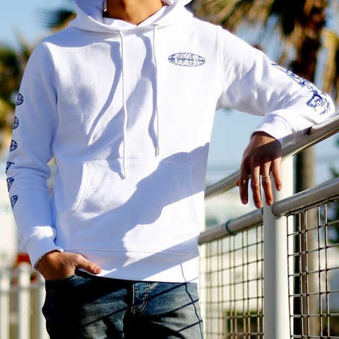 ボードロゴプルパーカー