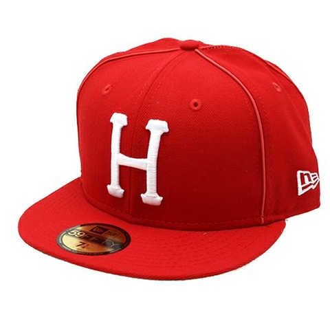 NEWERA×HUF 59FIFTY CAP CLASSIC H RED