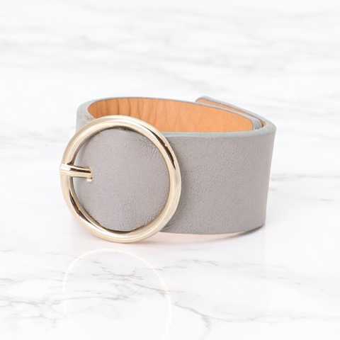 【WEB限定カラー】バックルレザーバングル