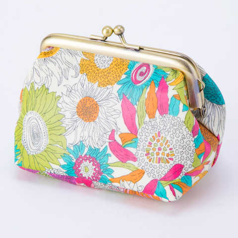 がま口ポーチ Small Susanna　ピンク