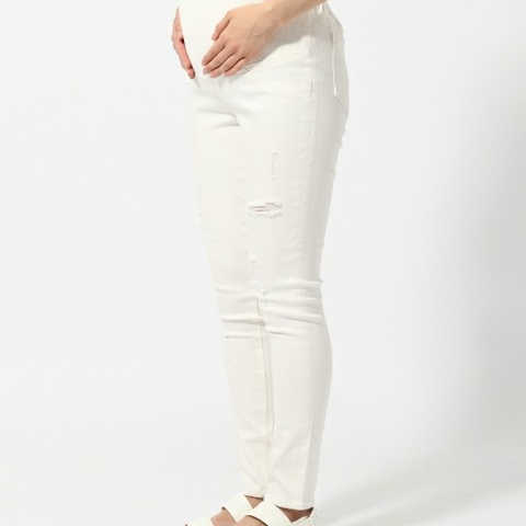 ★店舗限定マタニティアイテム★MT/ストレッチデニムスリムパンツ