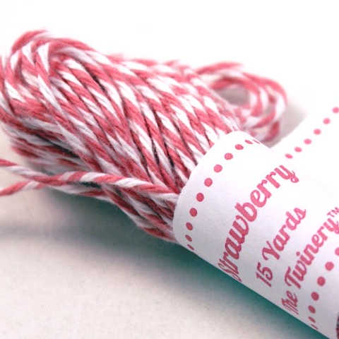 strawberry milkshake Bakers Twine