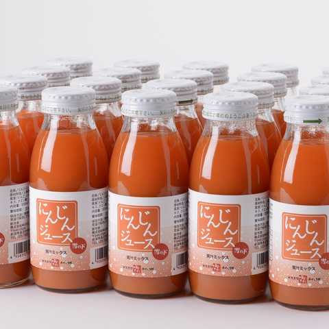 雪の下にんじんジュース200ml×20本