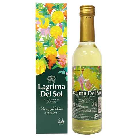 名護パイナップルワイナリー ラグリマデルソル やや辛口 9度 300ml