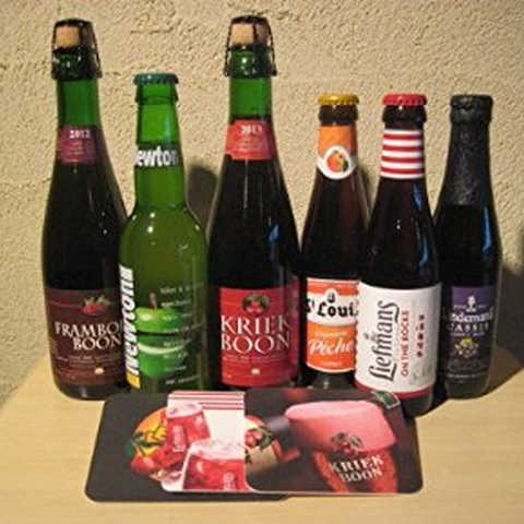 ベルギー産　フルーツビール６本詰め合わせオリジナルセット