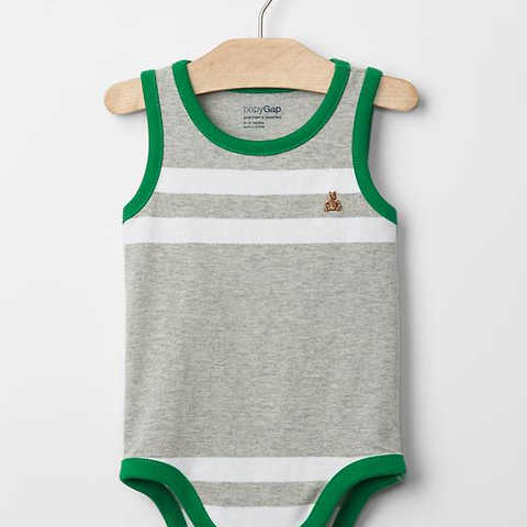 Stripe tank bodysuit