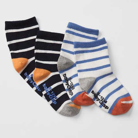 Stripe socks (2-pack)