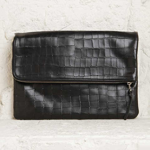 BUTTERO(ブッテロ) B46 レザークラッチバッグ