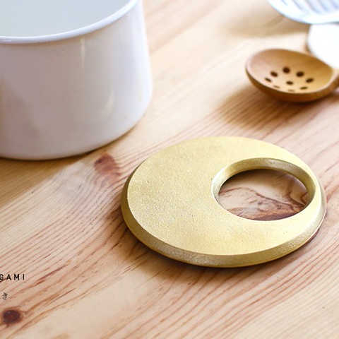 鍋敷き　FUTAGAMI　鍋敷　月　二上