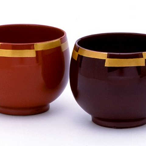 ぐい呑　市松（ペア） 