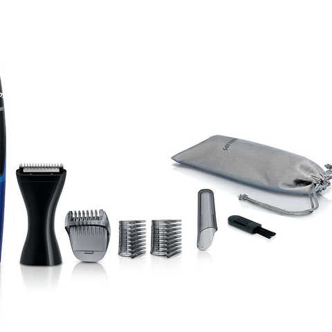 フィリップス 【水洗いOK】フェイススタイリングキット 【ヒゲ モミアゲ 襟足 鼻 耳 眉】 